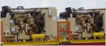 IR-XHP1170FSCAT Compressor with AFTERCOOLER
